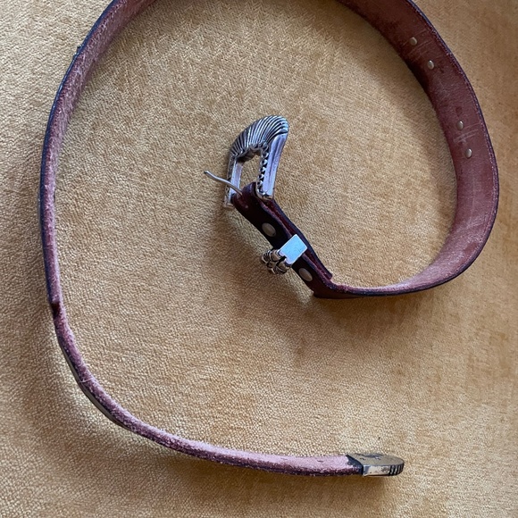 Handmade Western Style Leather Belt main image 4
